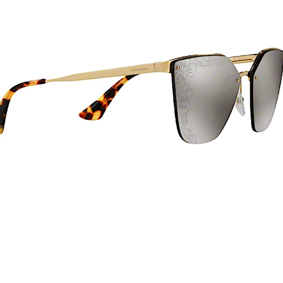 Prada Women\'s Cat Eye Mirrored Sunglasses, 63mm main image 9